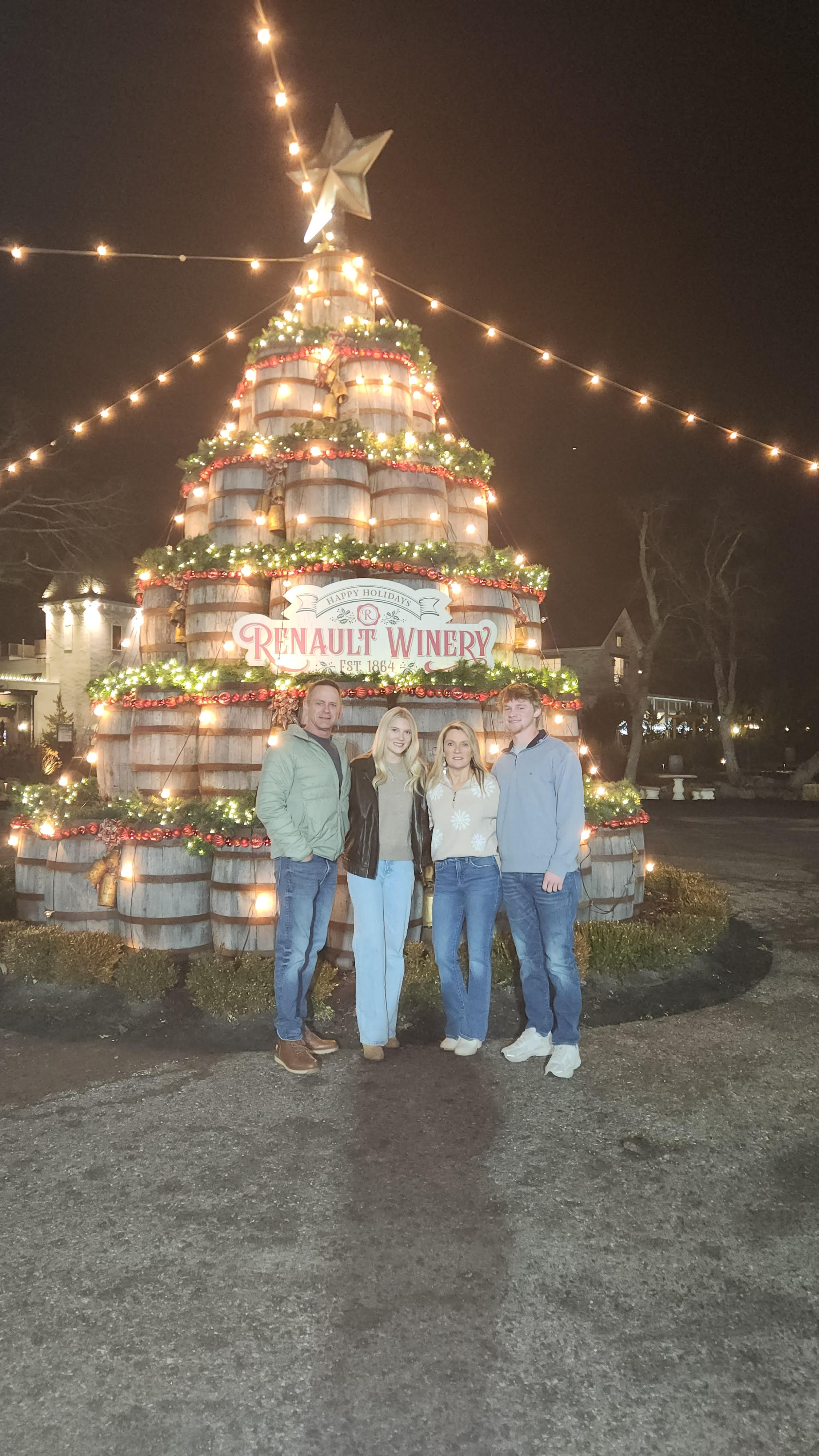The V&I Surveyors family at Renault Winery
